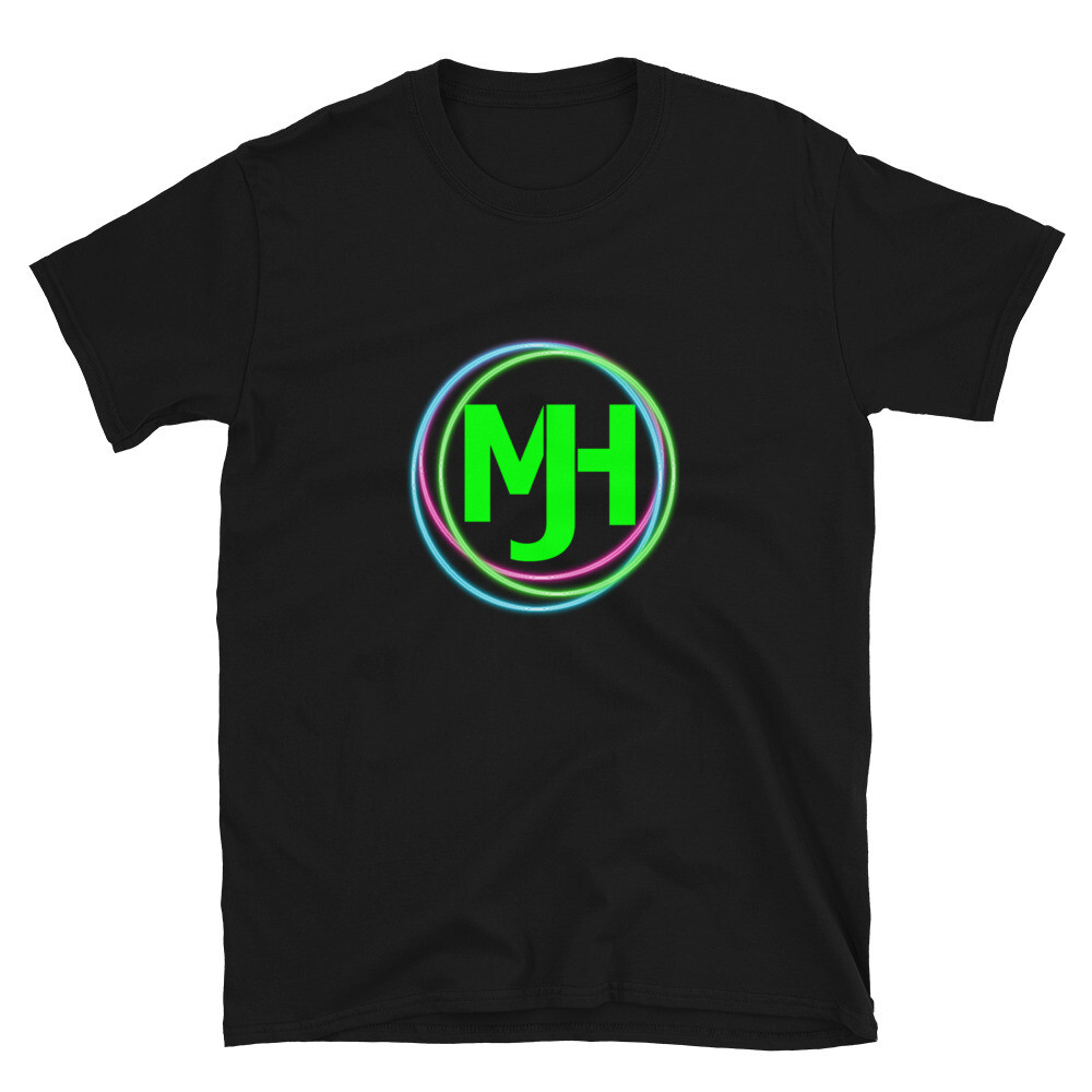 MJH Green Neon Rings Unisex T-Shirt, Size: S
