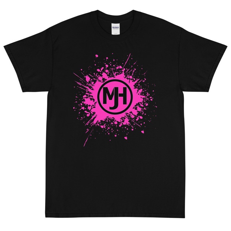 MJH Maxx Pink Splatter Unisex T-Shirt