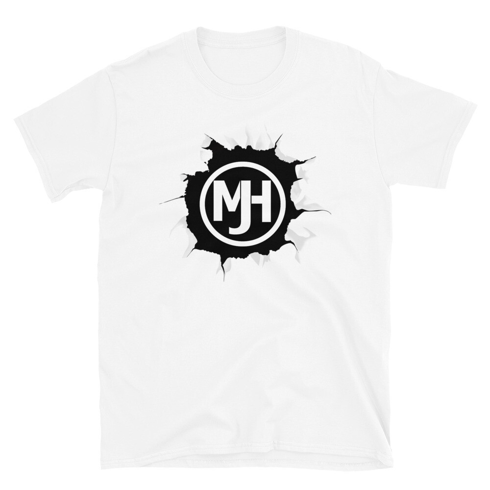 MJH &quot;BreakThru&quot; White Unisex T-Shirt