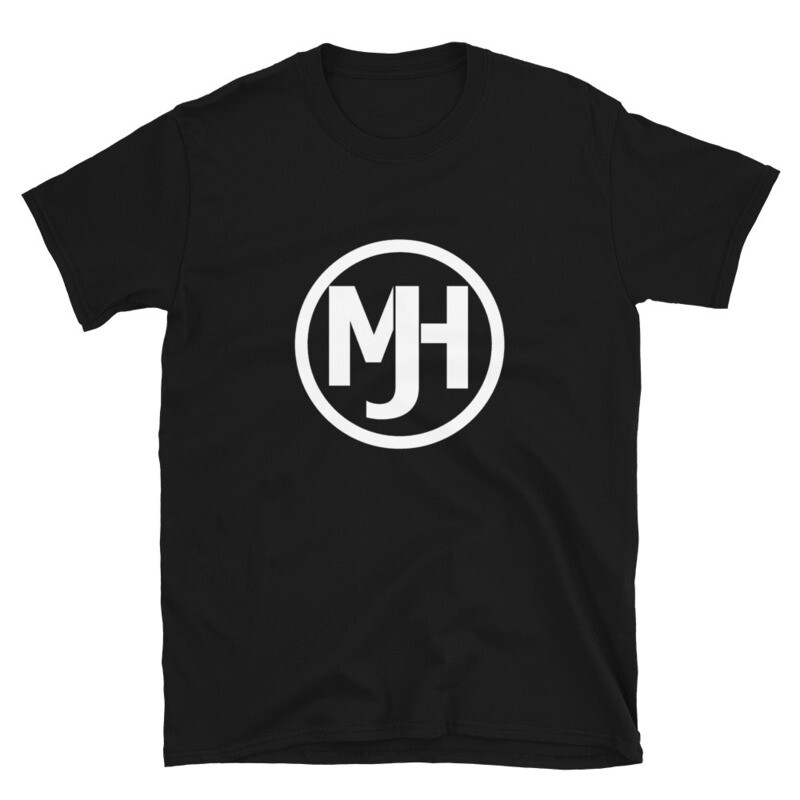 MJH "Classic Logo" Black Unisex T-Shirt