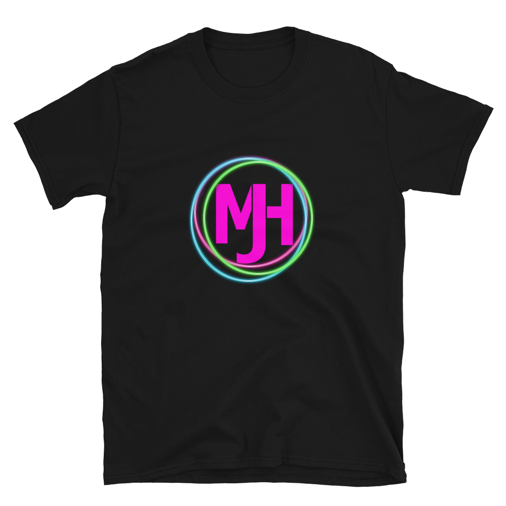 MJH Pink Neon Rings Unisex T-Shirt
