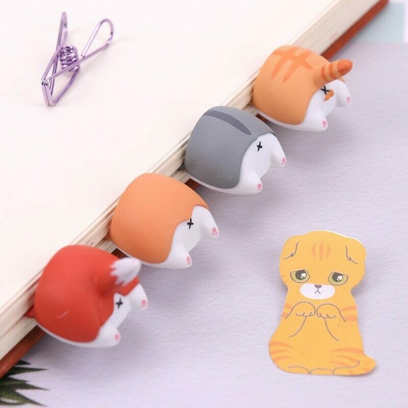 Cute Kawaii Dog Cat Hamster Fox Ass Bookmark
