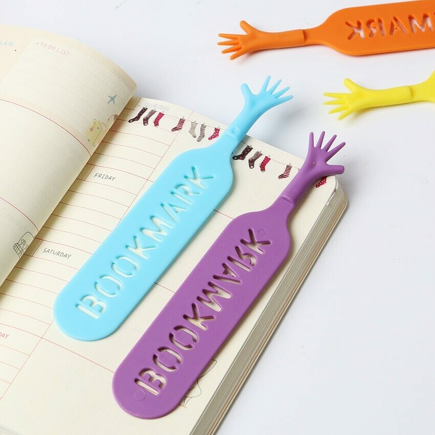 4 pcs Unique Cute Help Me Bookmark
