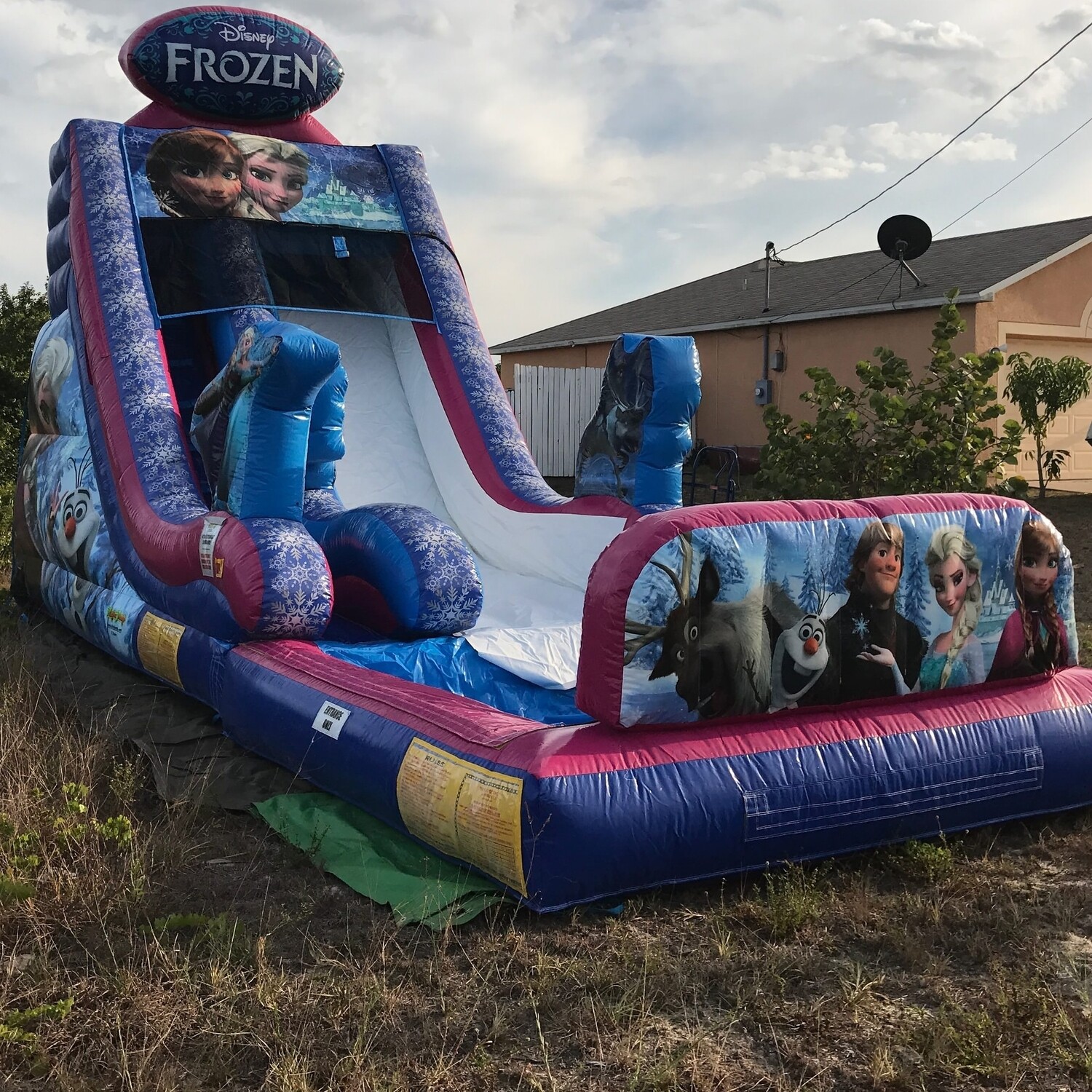  Frozen Waterslide