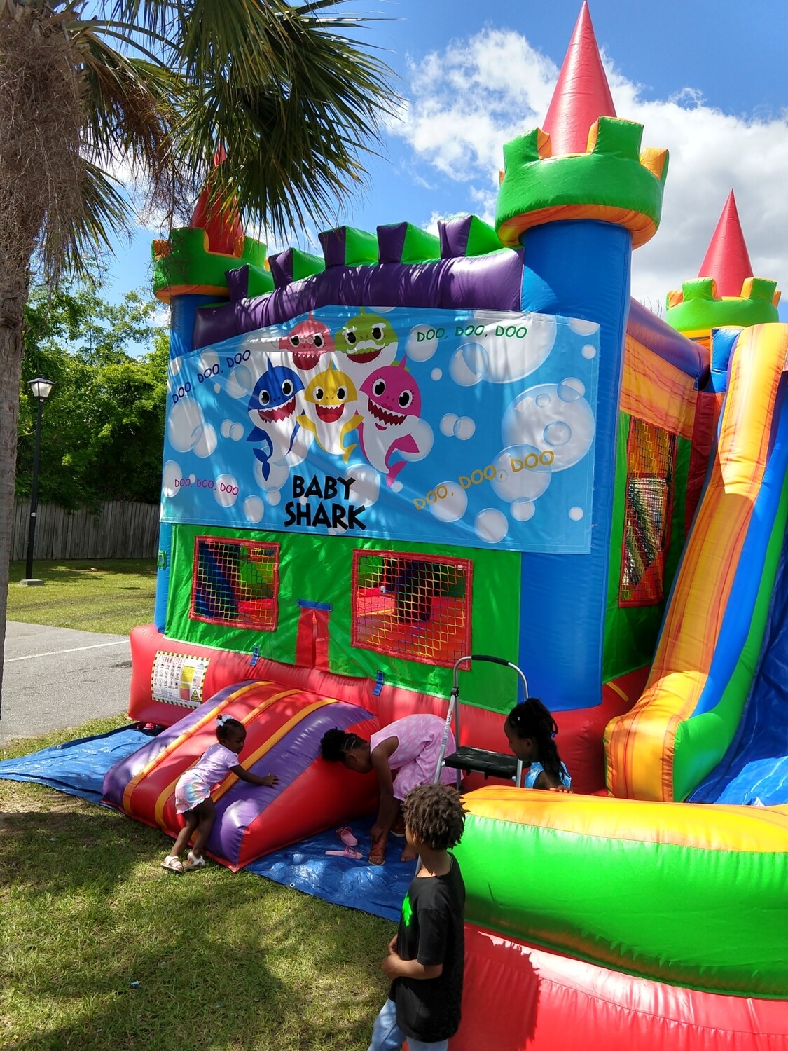 Baby shark combo slide