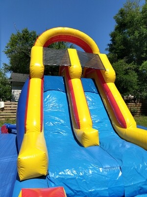  45 ft Water slide with big pool