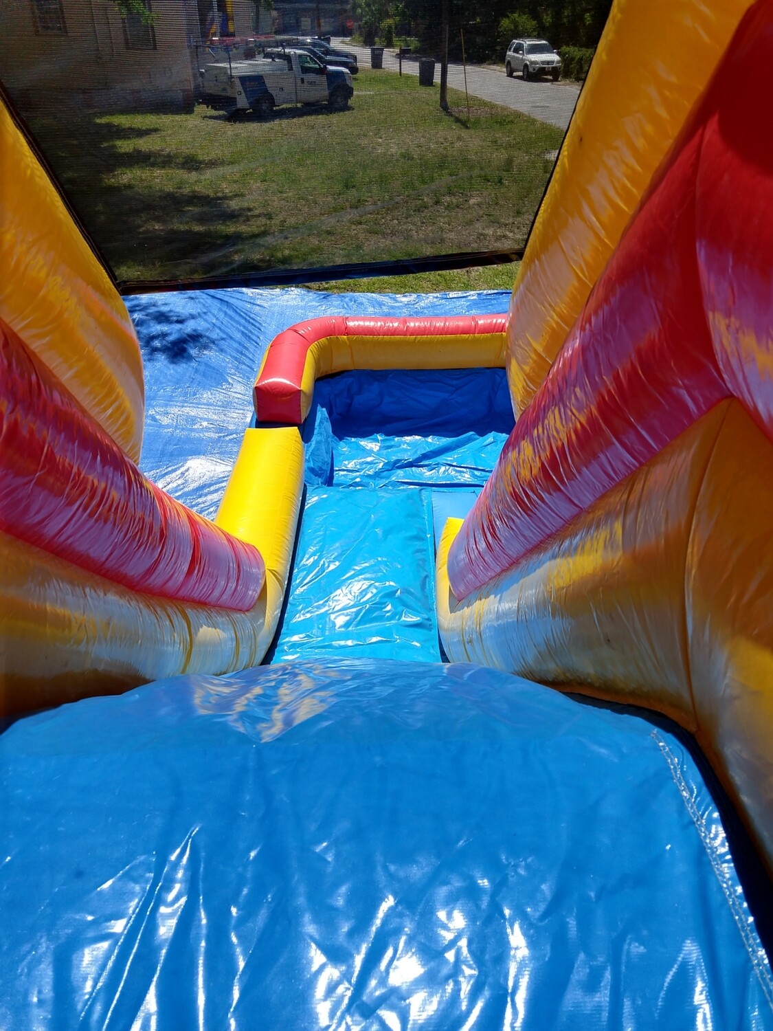  45 ft Water slide with big pool