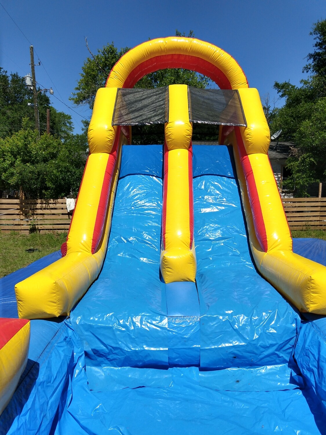  45 ft Water slide with big pool