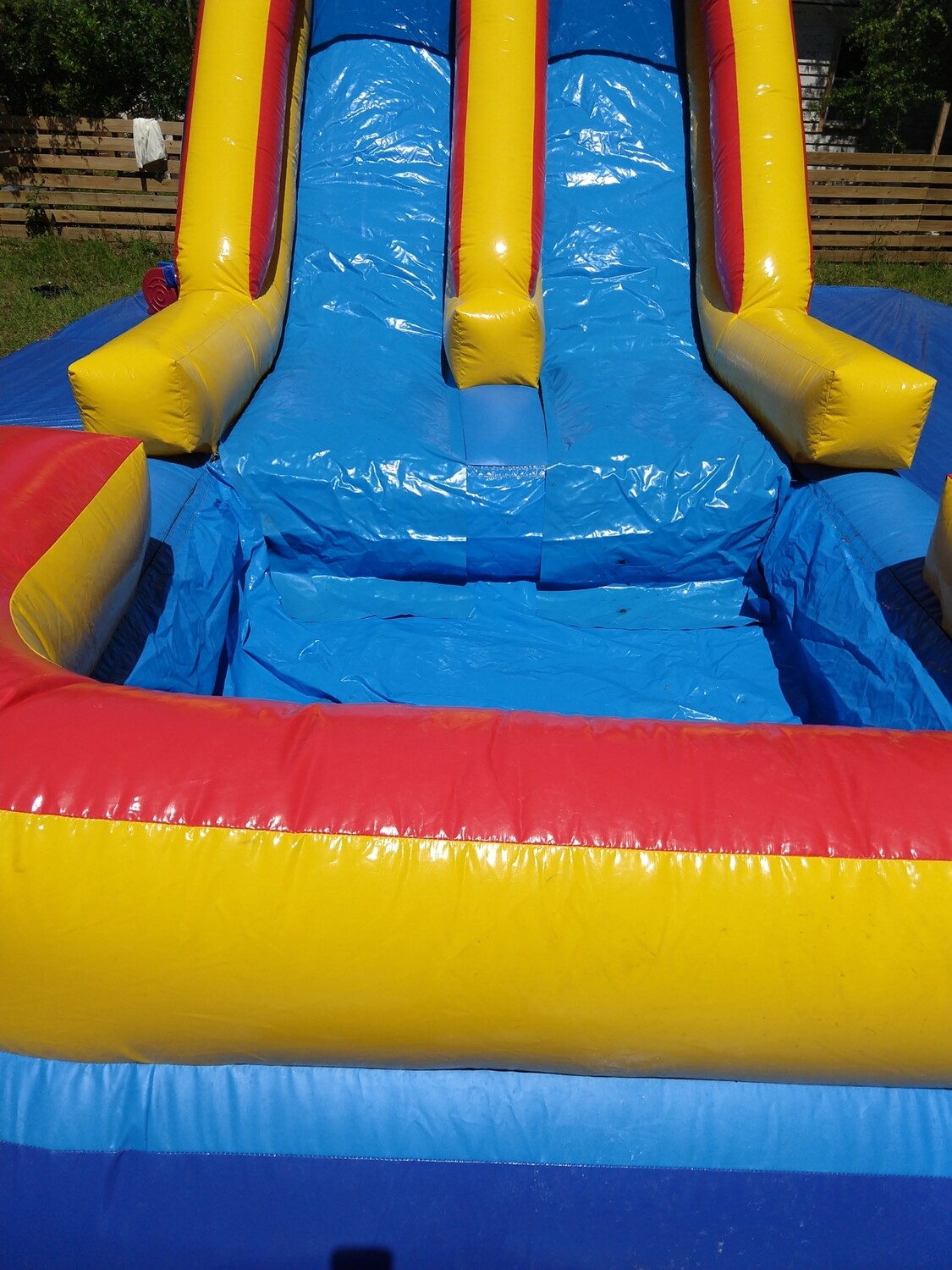  45 ft Water slide with big pool