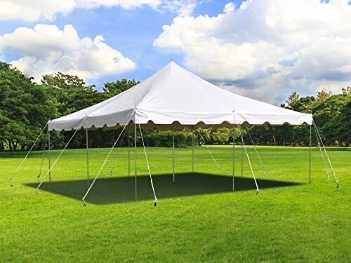 20 ft by 20 canopy commercial tent