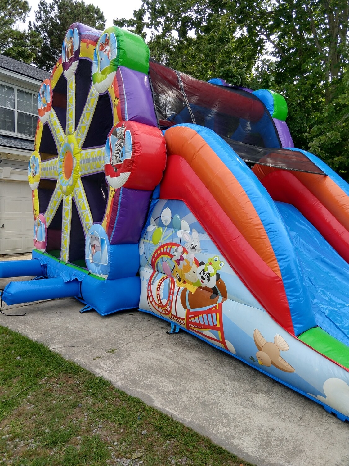 Ferris wheel waterslide
