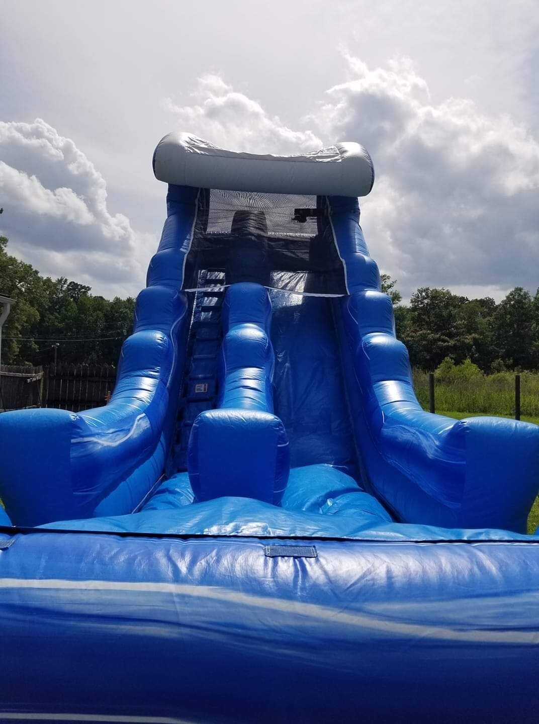 Blue 🌊 wave 20 foot waterslide