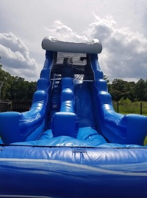Blue 🌊 wave 20 foot waterslide