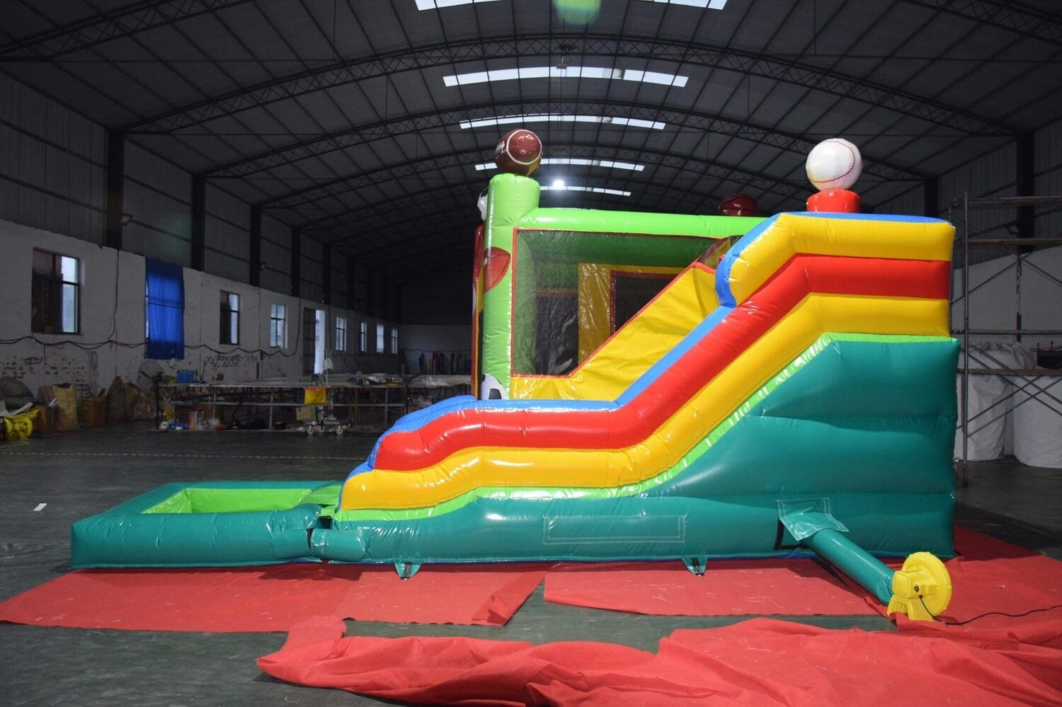 Sports opsticle course 64 foot long