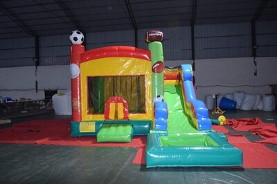 Sports opsticle course 64 foot long