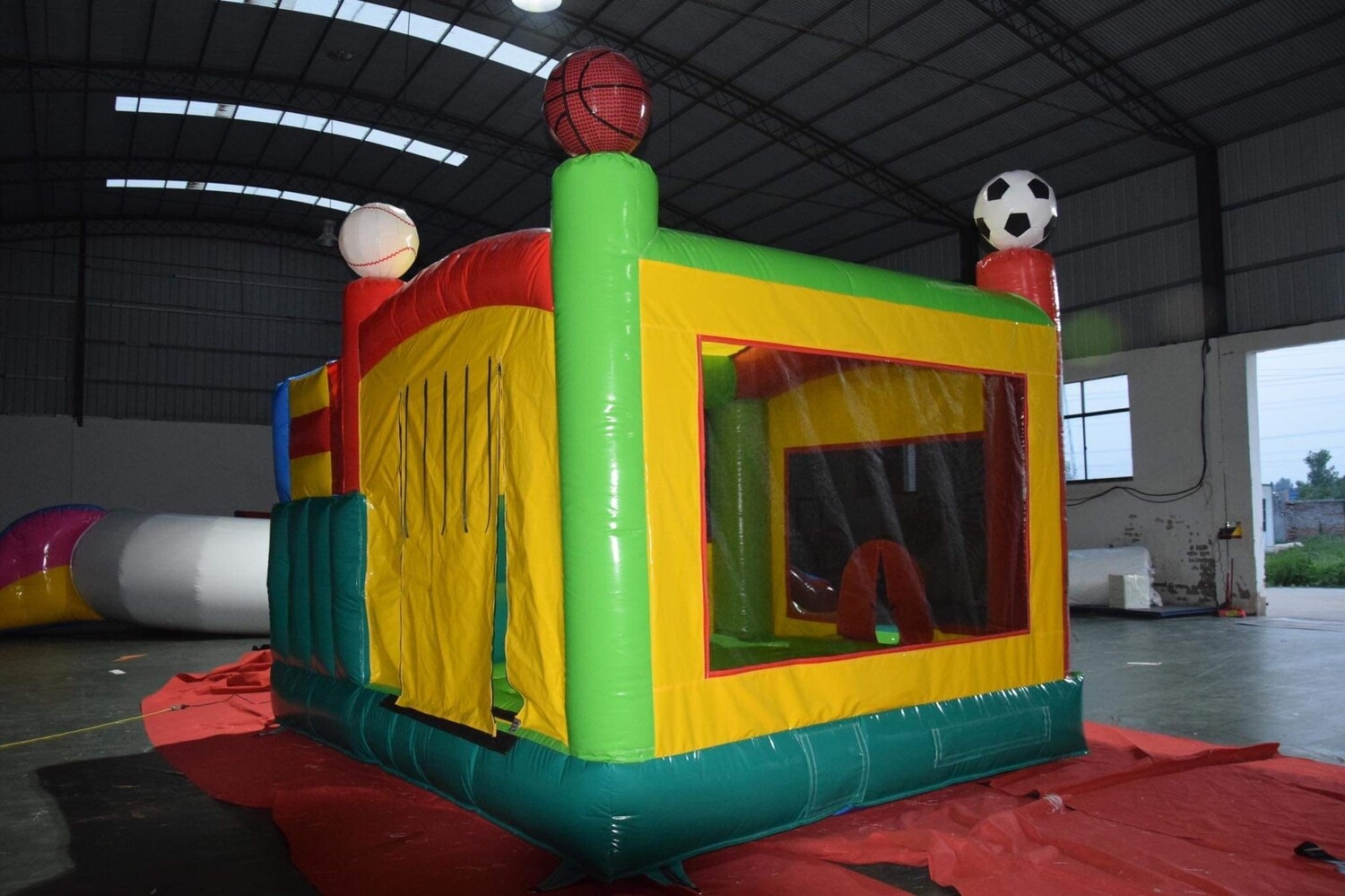 Sports opsticle course 64 foot long