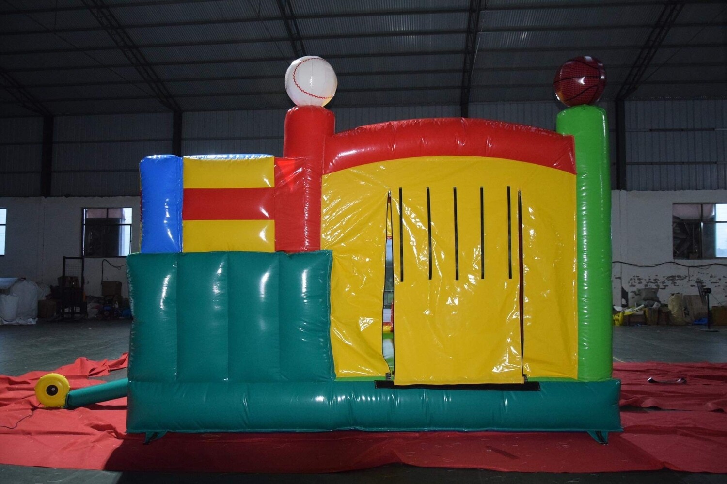 Sports opsticle course 64 foot long