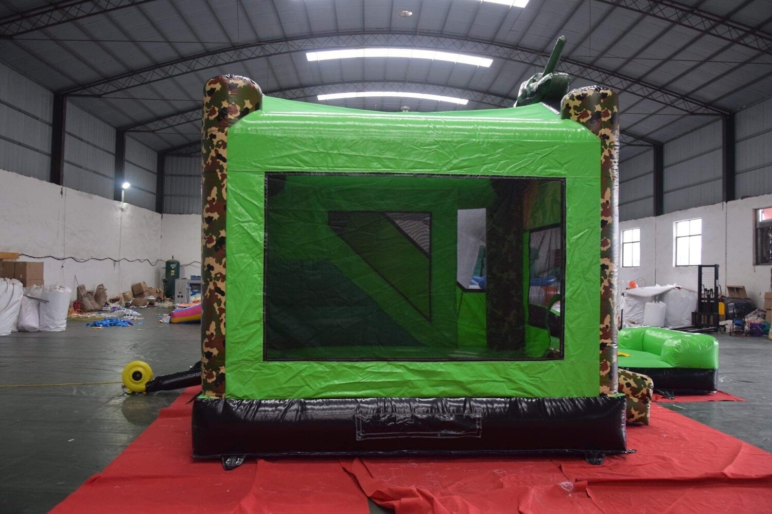 Army opsticle course 64 foot long