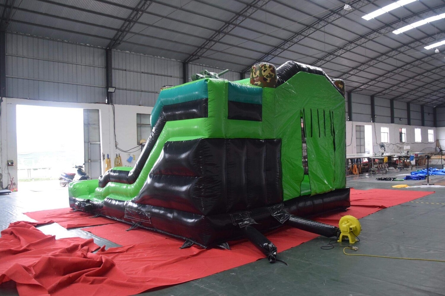 Army opsticle course 64 foot long