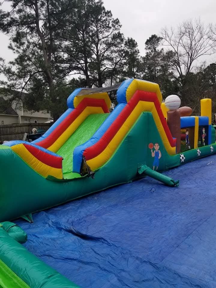 Sports opsticle / slide / jumping castle / pool 