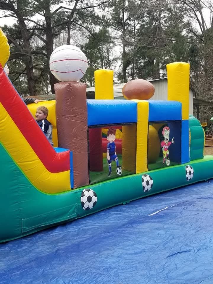 Sports opsticle / slide / jumping castle / pool 