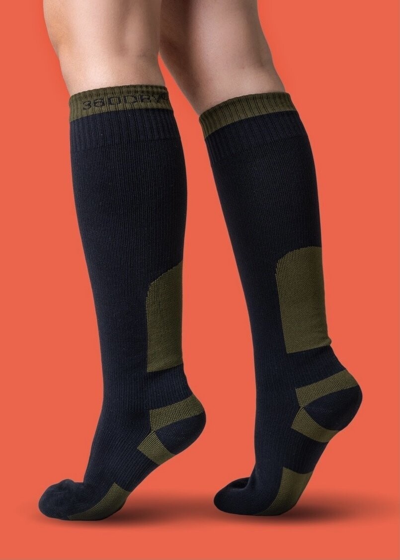 Waterproof Merino high-calf socks