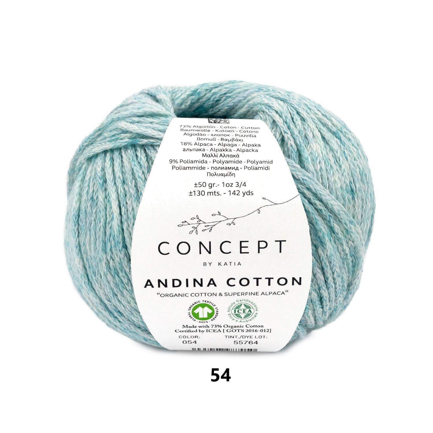 Andina Cotton, kleur: 54