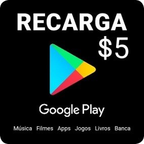 Google Play card 5$