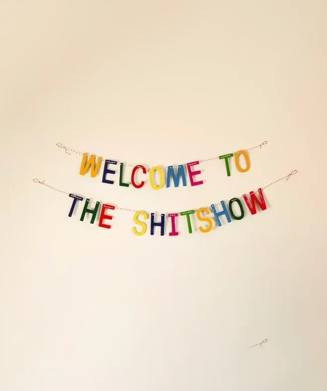 WELCOME TO THE SHITSHOW