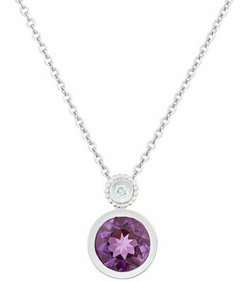 CC Tuileries©—Silver with Amethyst