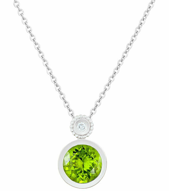 CC Tuileries©—Silver with Peridot