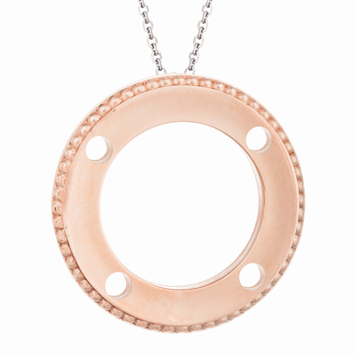 Custom "Famiglia"—Four-Stone "B" Version in Rose Gold