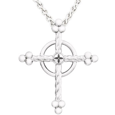 CC Celtic Cross©—Large Sterling Silver