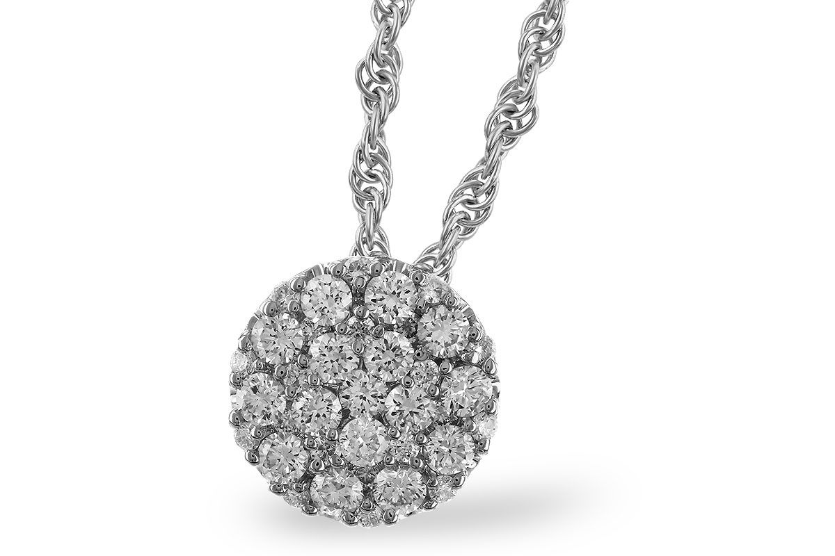 Pave' Diamond Pendant