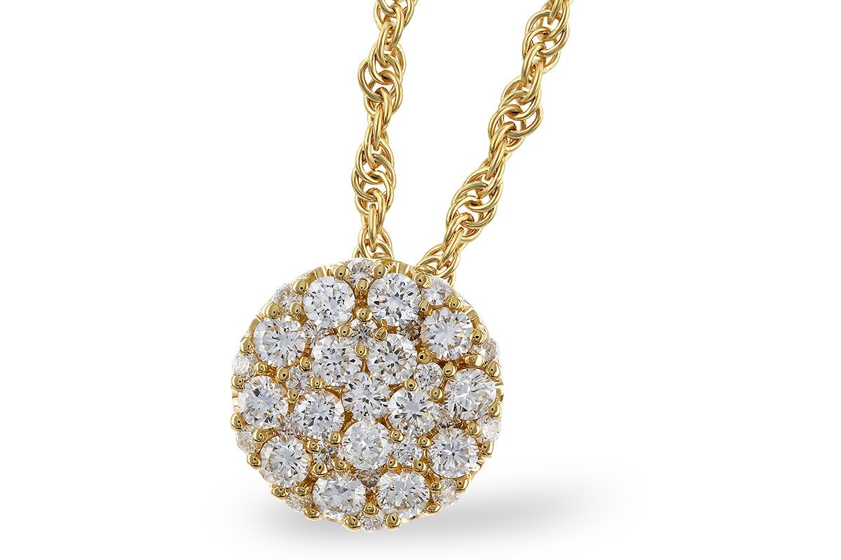 Pave' Diamond Pendant