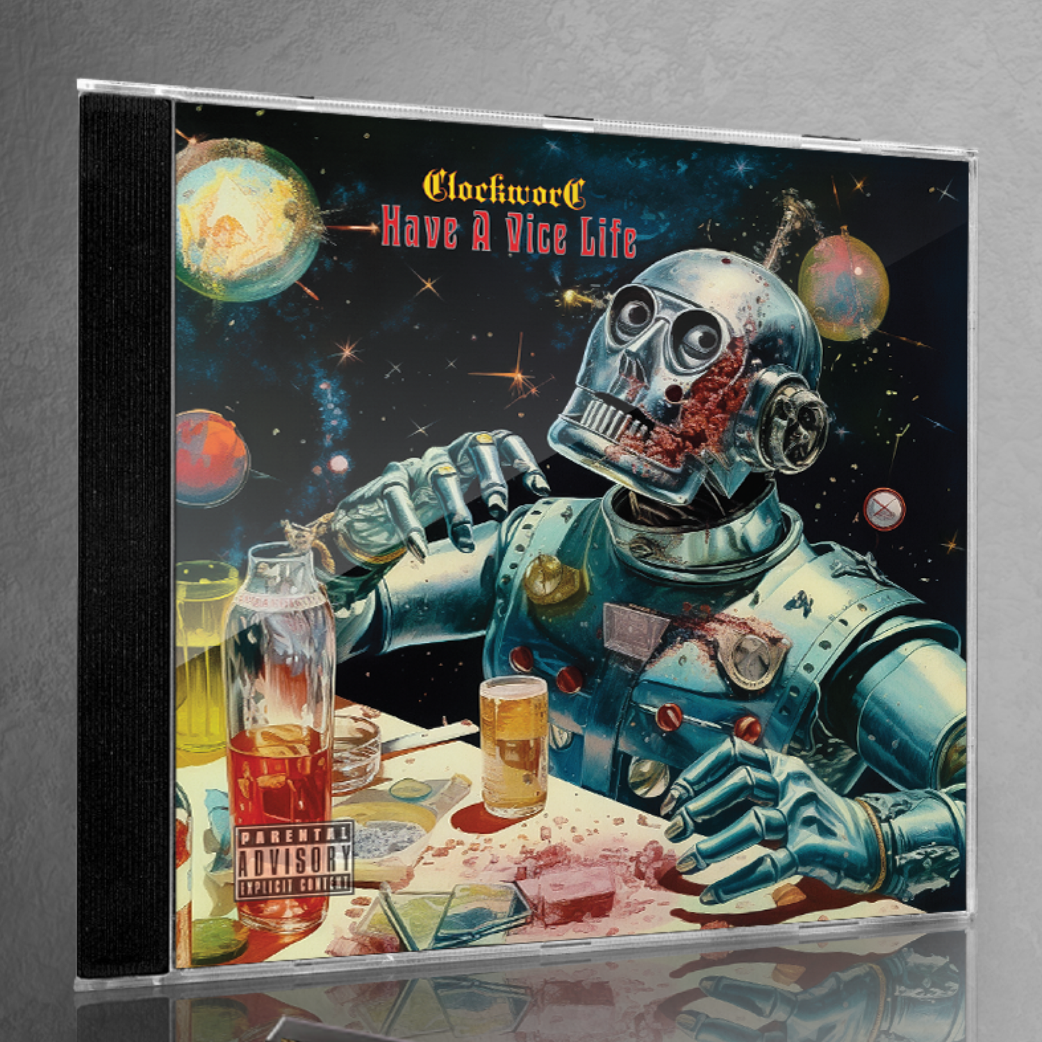 &#39;Have A Vice Life&#39; CD &amp; Sticker