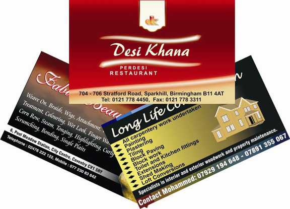 BUSINESS CARDS BUSINESS CARDS