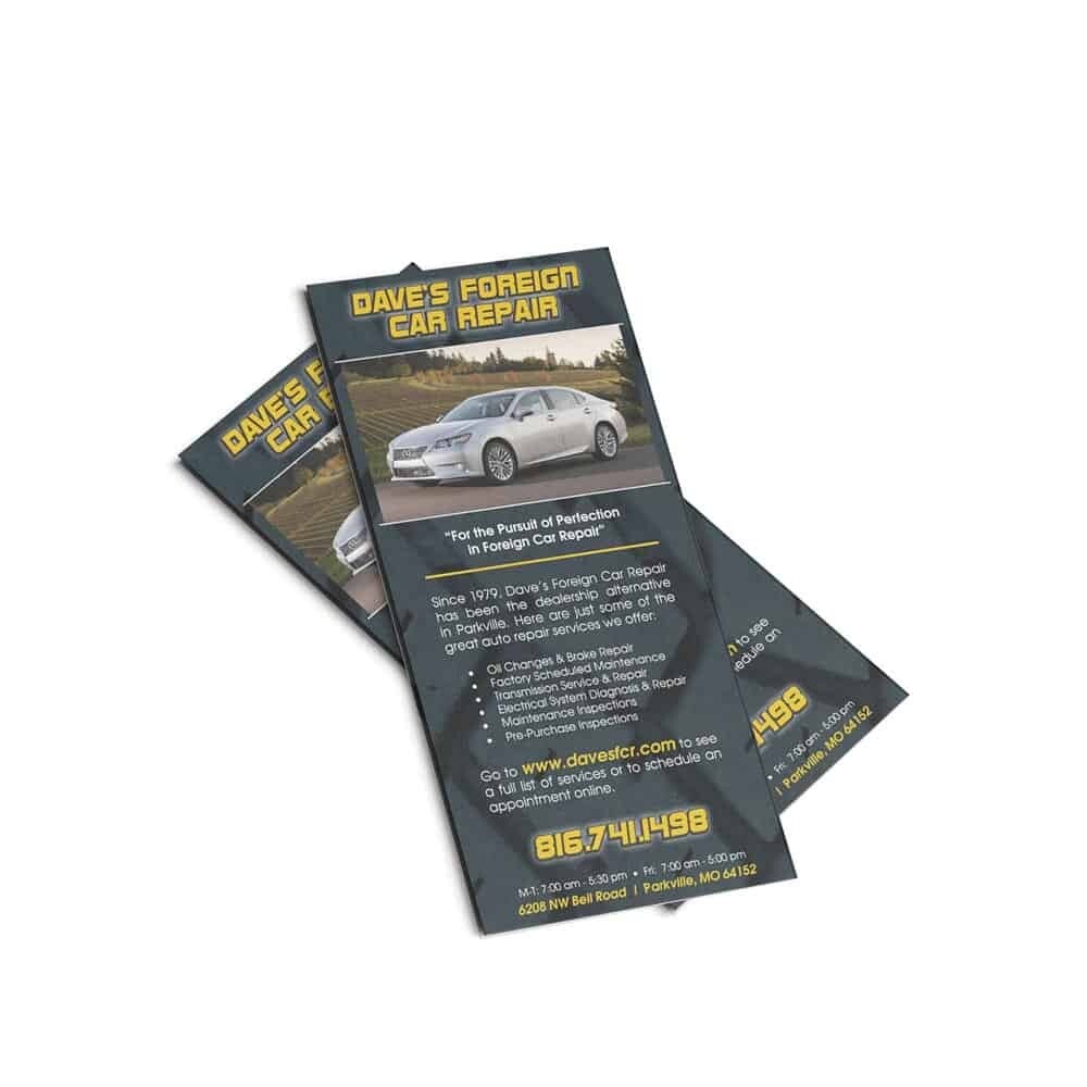 1000 - Rack Cards 1000 - Rack Cards