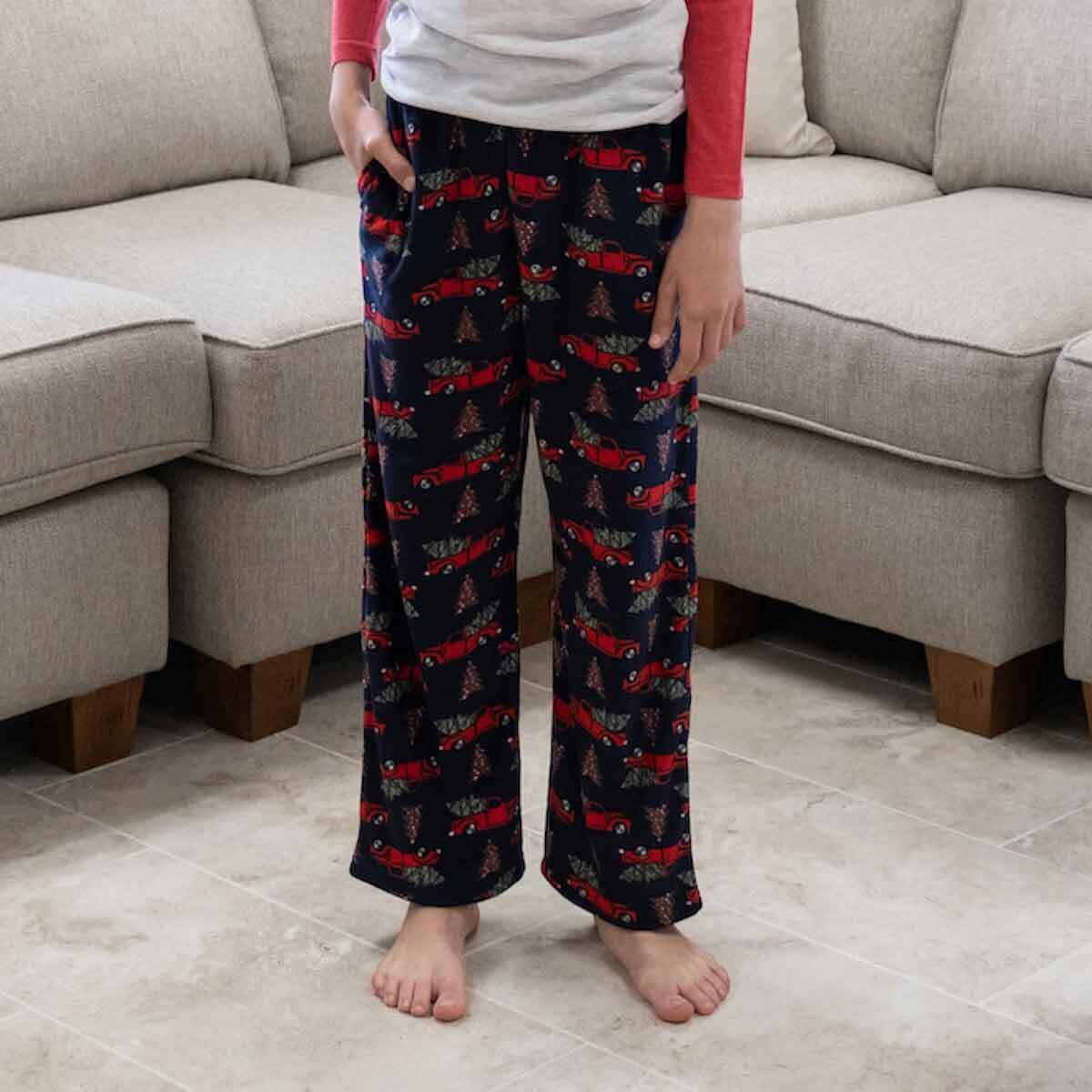 Boy's Home for the Holidays Sleep Pant (Small Navy)