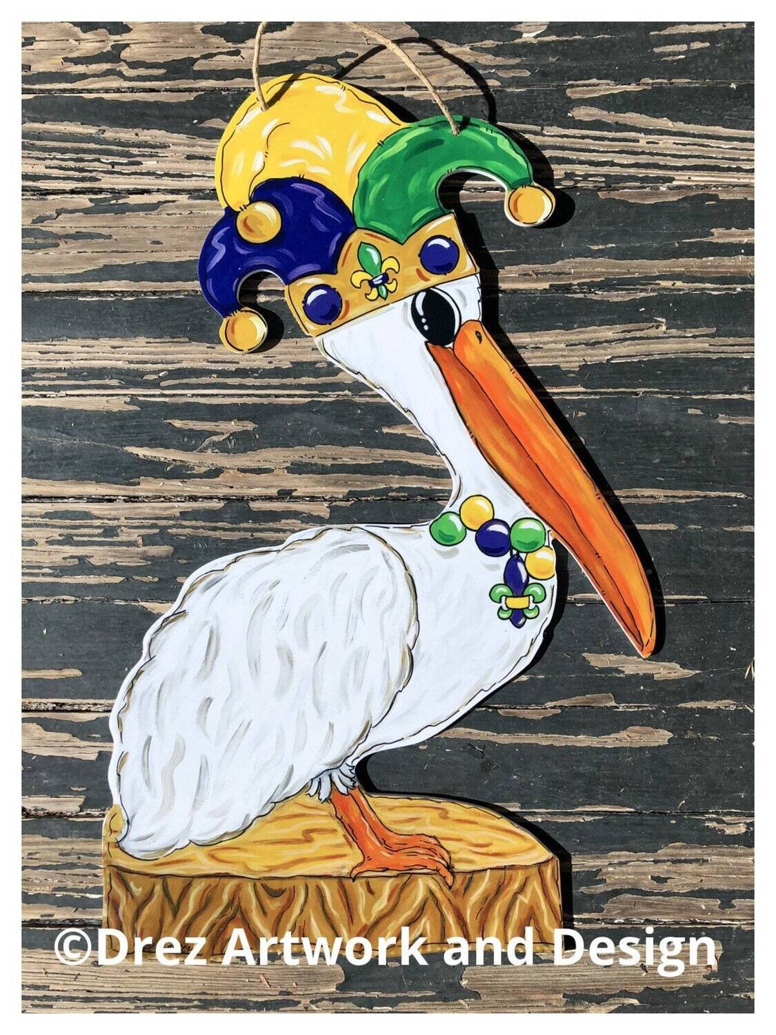 Pelican Door Hanger