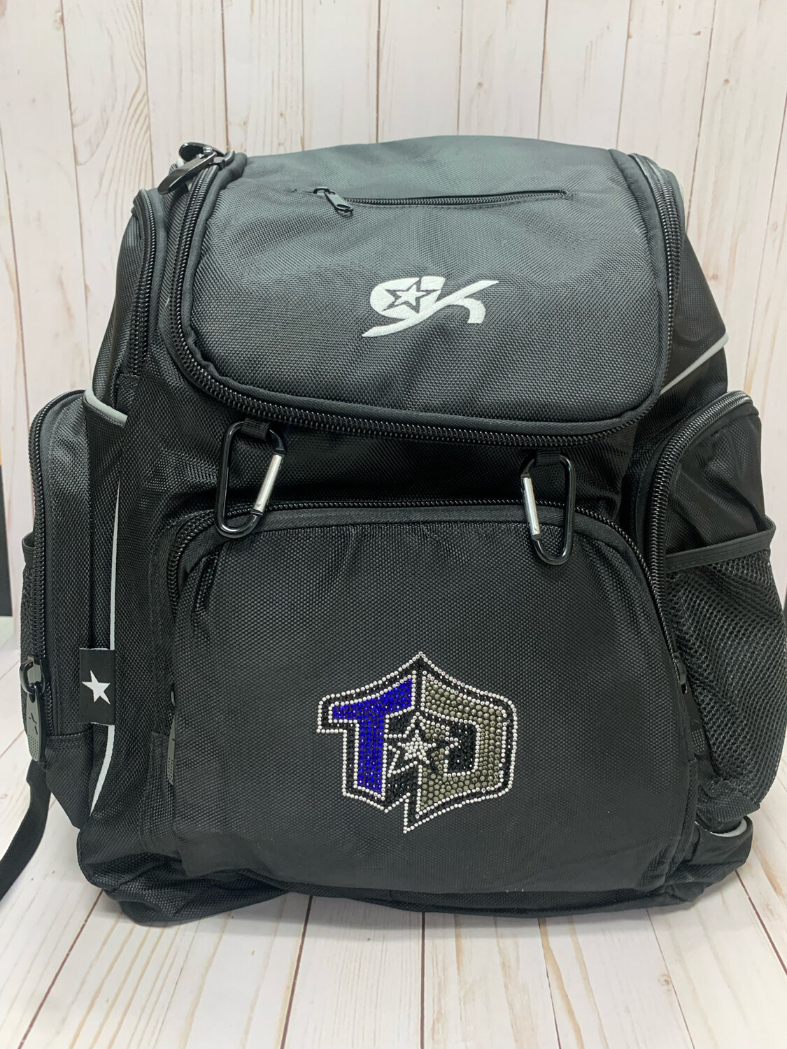 Backpack, GK, Black W.logo