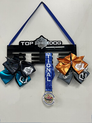 Top Dog Medal & Bow Holder
