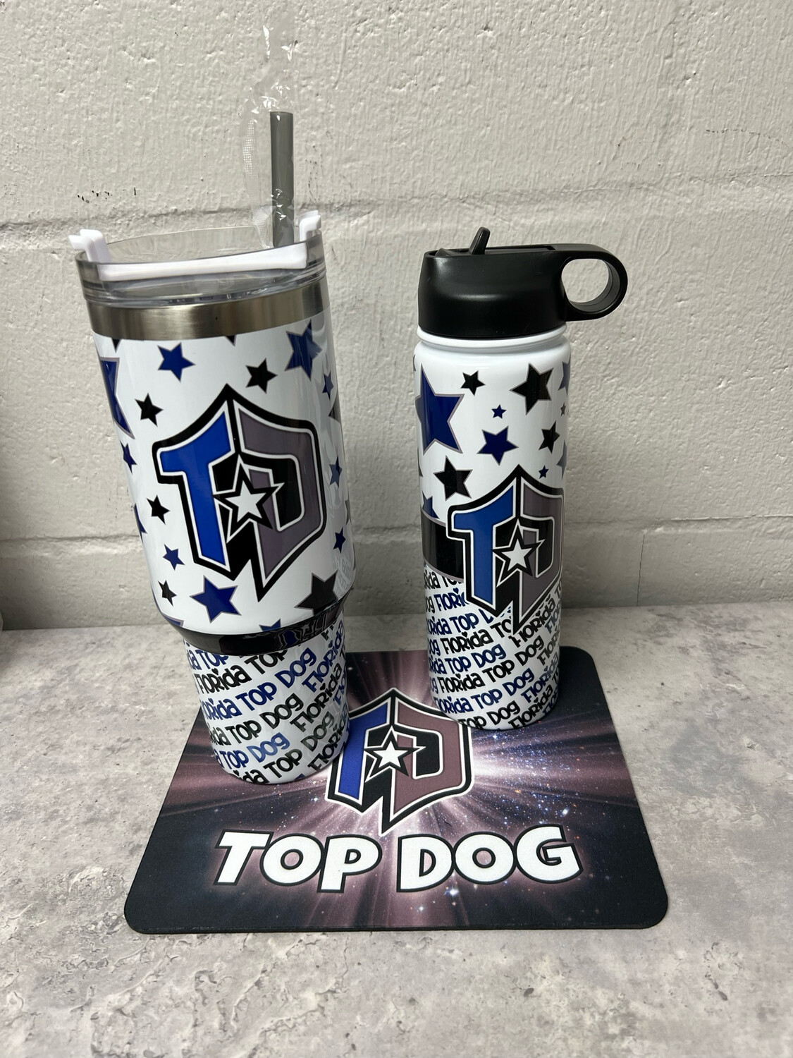 Top Dog Stainless Water Bottle