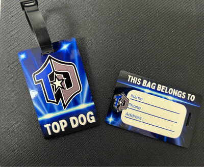 Top Dog Sublimated Luggage Tags