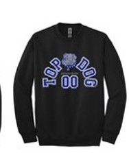 Crew Neck Sweatshirt, Black, 2024