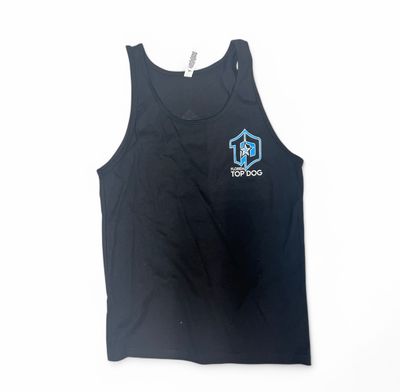 Bella Sleeveless Tank With Front And Back Logos