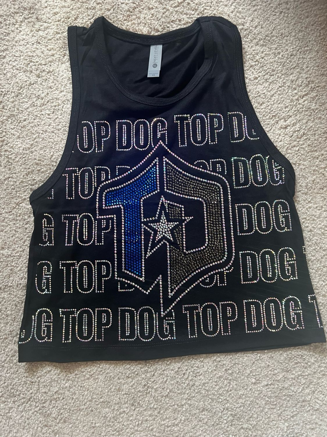 Rhinestone Collection -Women&#39;s Next-level festival crop