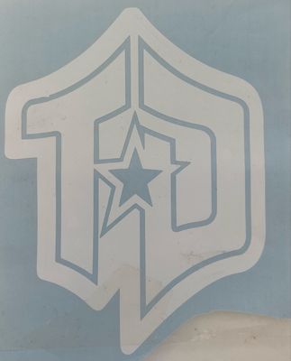Car Decal - Vinyl, White