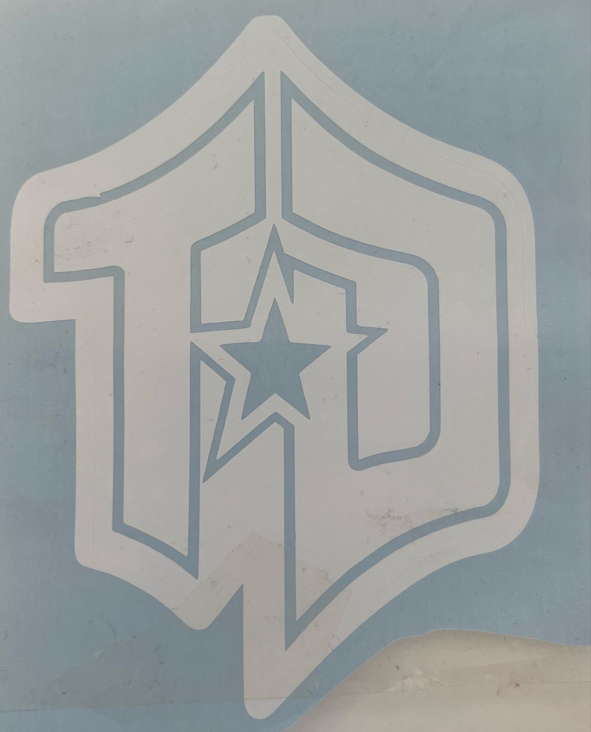 Car Decal - Vinyl, White