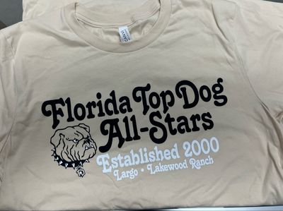 Top Dog EST. Tan Tee